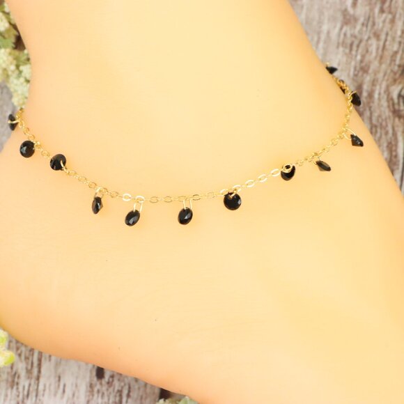 Dainty Anklet for Women – Elegant Everyday Jewelry & Perfect Gift | MLCRC2162 - Picture 6 of 10